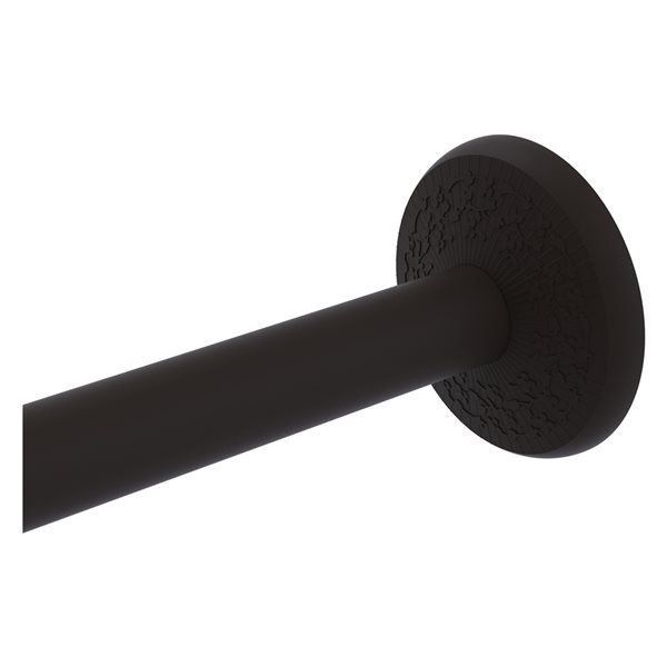Allied Brass Monte Carlo Oil-Rubbed Bronze Shower Curtain Rod Brackets