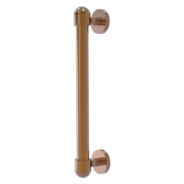 Allied Brass Brushed Bronze 8-in Door Pull