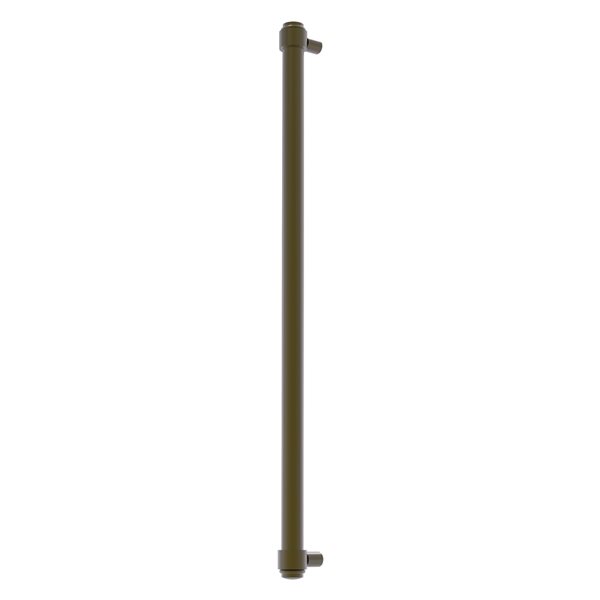 Allied Brass Single Glass Shelf - 18 Inch Antique Copper Wall Mounted Shelf For Bathroom Or Living Room - View #6