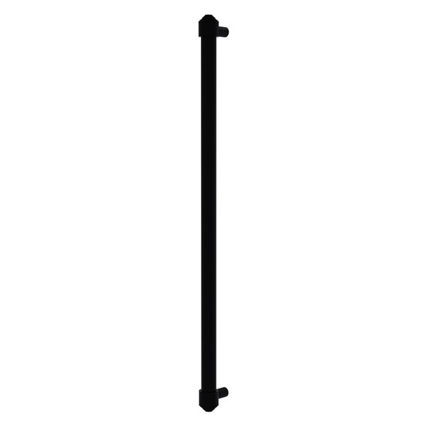 Allied Brass 18-in Matte Black Refrigerator Pull