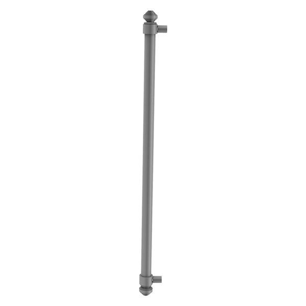 Allied Brass Matte Grey 18-in Refrigerator Pull