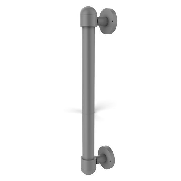 Allied Brass Matte Grey 8-in Door Pull