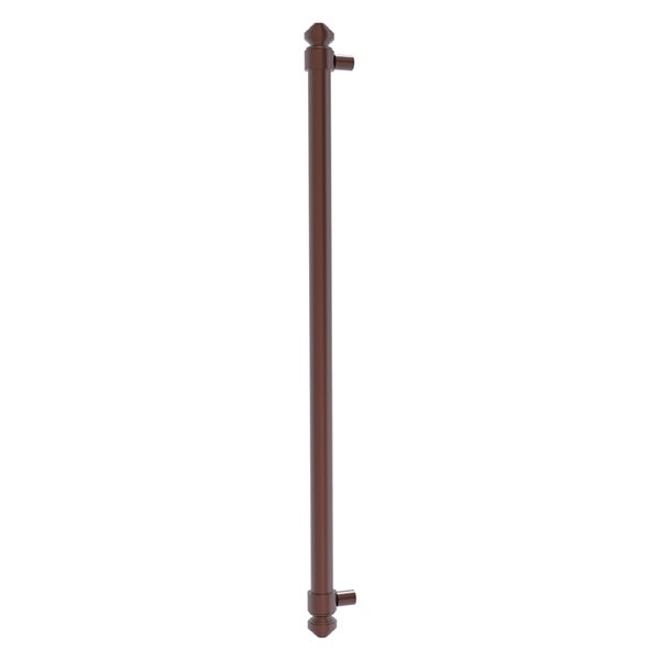 Allied Brass Antique Copper 18-in Refrigerator Pull