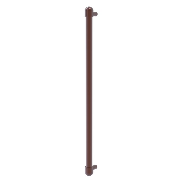 Allied Brass 18-in Antique Copper Refrigerator Bar