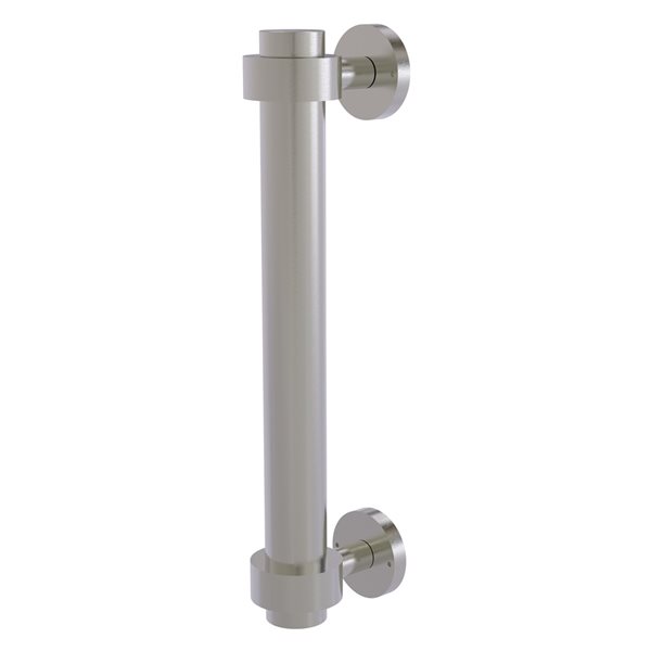 Allied Brass 8-in Satin Nickel Door Pull