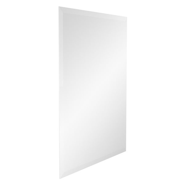 Allied Brass 21-in Rectangular Frameless Bathroom Mirror