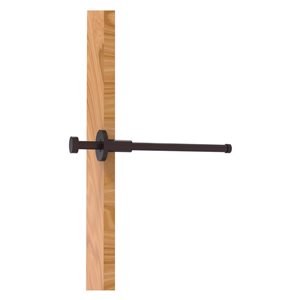 Allied Brass 10-in L x 2-in H Extendable Aged Bronze Brass Closet Rod - Hardware Included