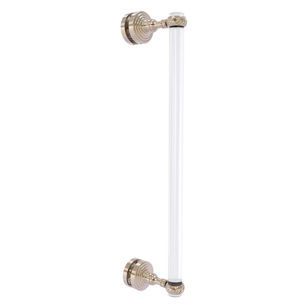 Allied Brass Pacific Grove 18-in Pewter Hinged Shower Door Handle