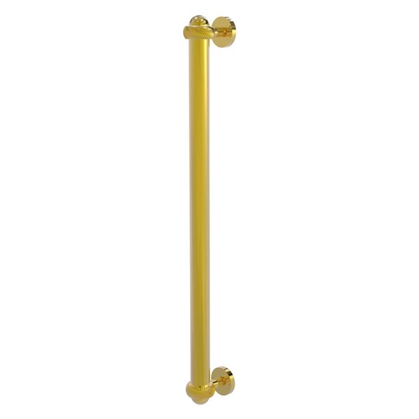Allied Brass Polished Brass Finish 18in Refrigerator Pull with Twisted