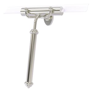 Allied Brass Satin Nickel Shower Squeegee with Smooth Handle