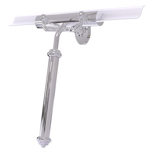Allied Brass Polished Chrome Shower Squeegee with Smooth Handle