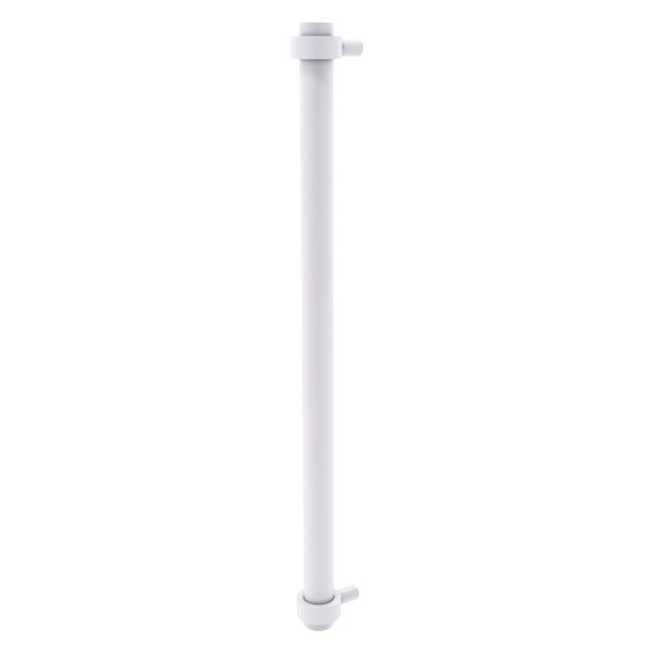 Allied Brass 18-in Matte White Refrigerator Pull
