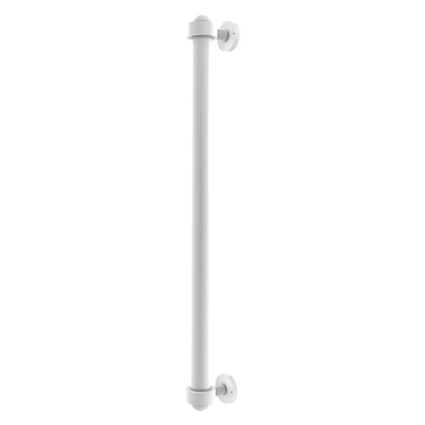 Allied Brass Matte White Finish 18-in Refrigerator Pull
