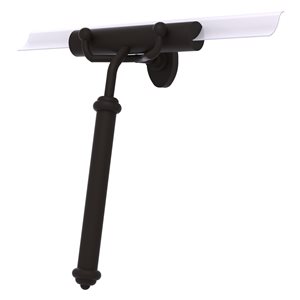 Allied Brass Oil-Rubbed Bronze Shower Squeegee with Smooth Handle