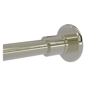 Allied Brass Skyline Polished Nickel Shower Curtain Rod Brackets