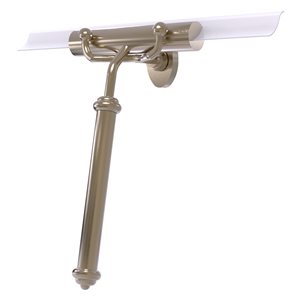 Allied Brass Antique Pewter Shower Squeegee with Smooth Handle