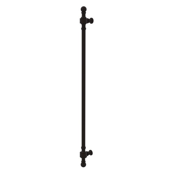 Allied Brass Retro Wave Oil-Rubbed Bronze 18-in Refrigerator Pull