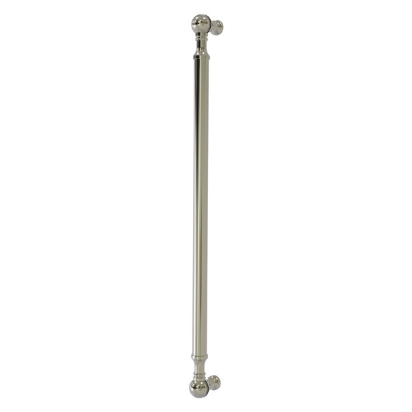 Allied Brass Polished Nickel 18-in Beaded Refrigerator Pull