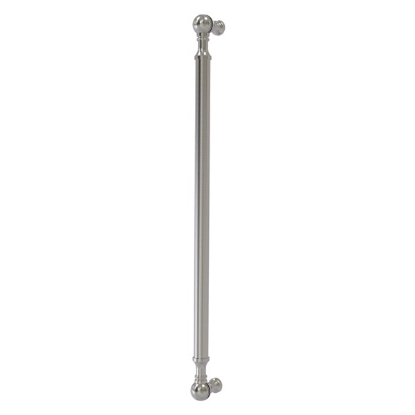 Allied Brass Satin Nickel 18-in Beaded Refrigerator Pull