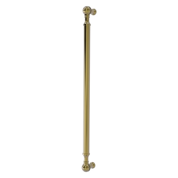 Allied Brass Unlacquered Brass 18-in Beaded Refrigerator Pull