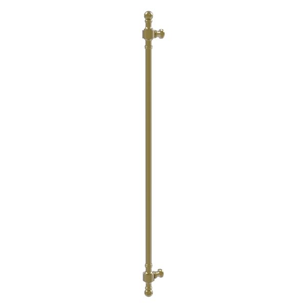 Allied Brass Retro Dot Satin Brass 18-in Beaded Refrigerator Pull