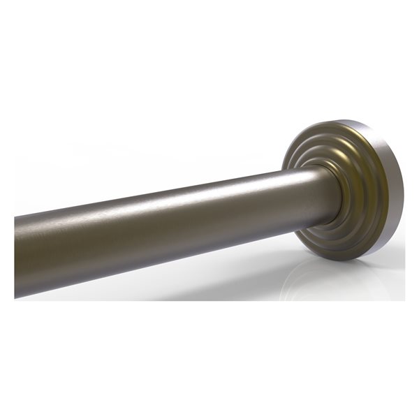 Allied Brass WP-98-PB Waverly Place Collection Shower Curtain Rod