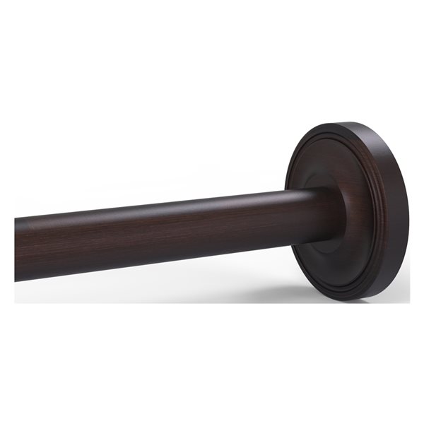 Allied Brass Prestige Regal Bronze Brass Shower Rod Brackets