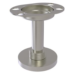 Allied Brass Satin Nickel Tumbler and Toothbrush Holder