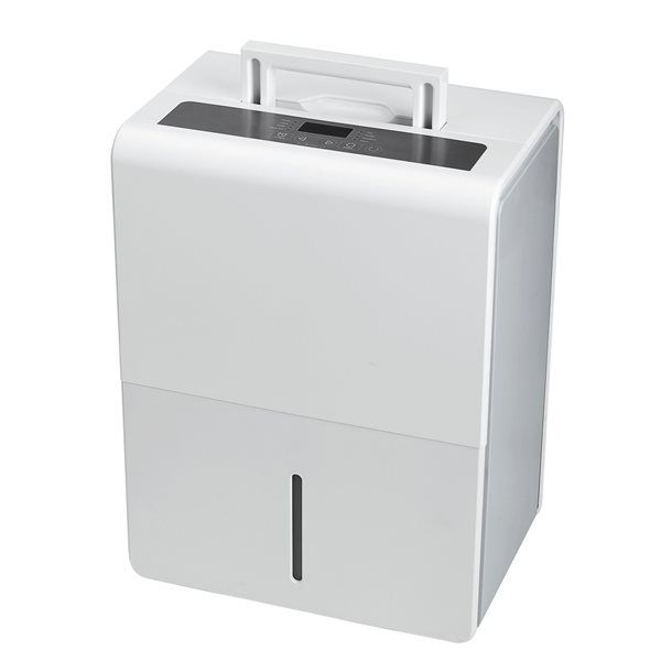 Déshumidificateur 25L/jour AEOCKY - Pour Pièces Jusqu'à 50 M² - Compresseur Haute Efficacité - Fonctionne Dès 6°C - Silencieux (40 DB) - Intelligent Avec Mémoire