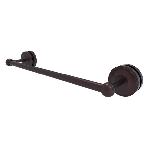 Allied Brass Prestige Regal Antique Bronze 18-in Shower Door Towel Bar ...