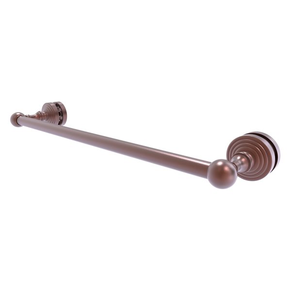 Allied Brass Waverly Place 12-in double Polished Brass Wall Mount Double  Towel Bar in the Towel Bars department at