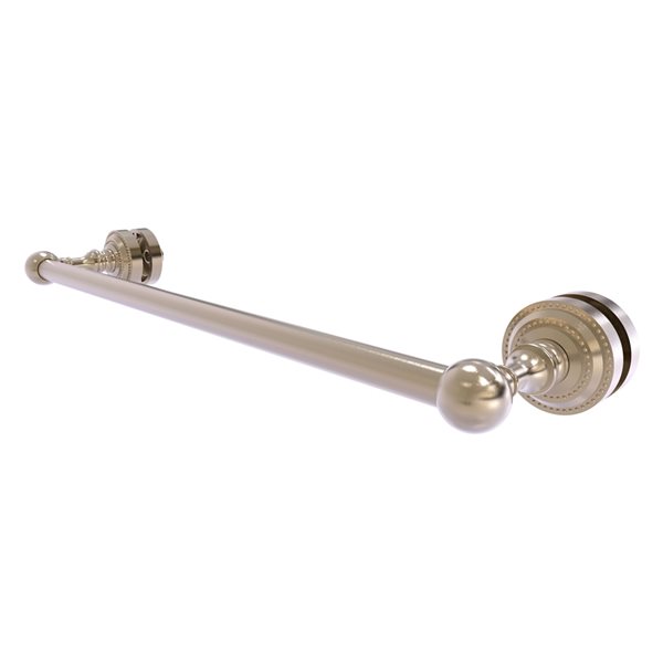 Allied Brass Dottingham Antique Pewter 18-in Shower Door Towel Bar