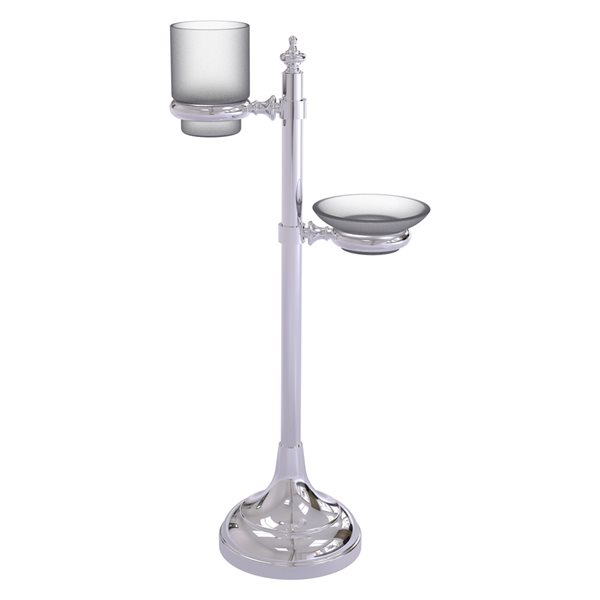 Allied Brass Polished Chrome Vanity Top Multi-Accessory Ring Stand
