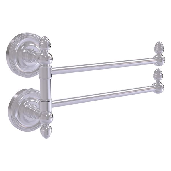 Allied Brass Prestige Regal Collection 2-Swing Arm Towel Rail in