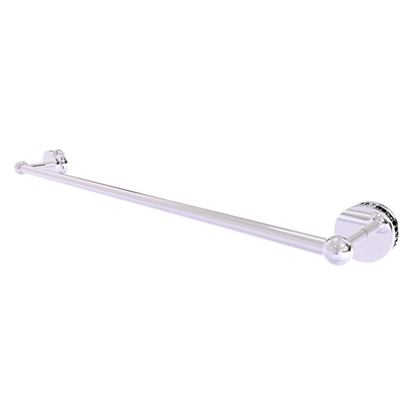 Allied Brass Prestige Skyline 30-in Polished Chrome Wall Mount Single Towel Bar