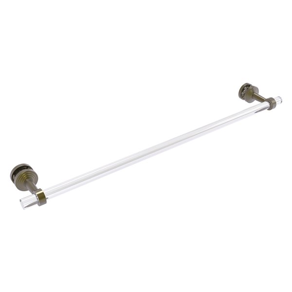 Allied Brass Pacific Beach 30-in Wall Mount Single Towel Bar in Antique Brass