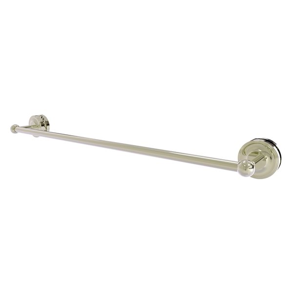 Allied Brass Prestige Regal 30-in Polished Nickel Wall Mount Single Towel Bar