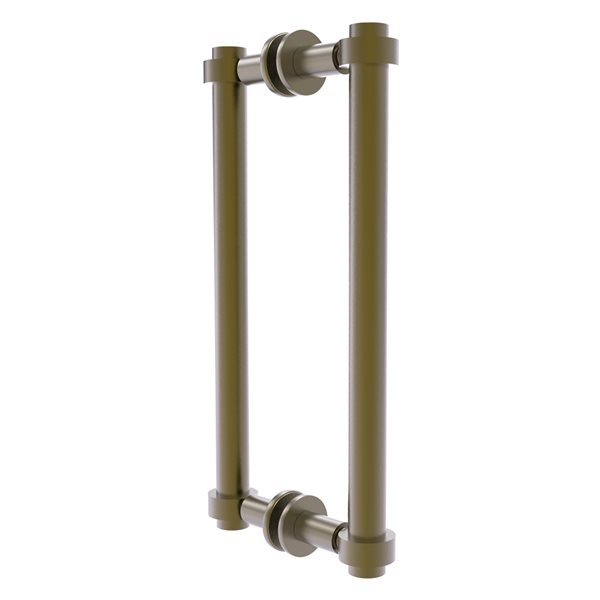 Allied Brass Contemporary Antique Brass 12-in Hinged Shower Door Handle