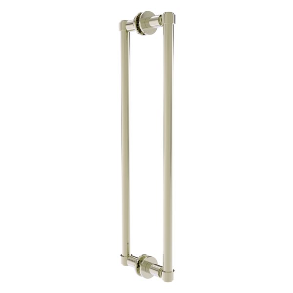 Allied Brass Contemporary 18in Hinged Shower Door Handle Polished