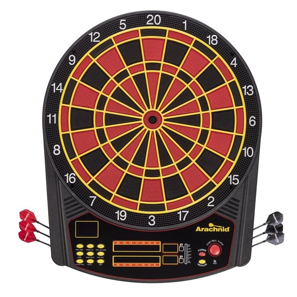 Image of Escalade | Arachnid Cricket Pro 450 Plastic Electronic Dartboard With LCD Display | Rona