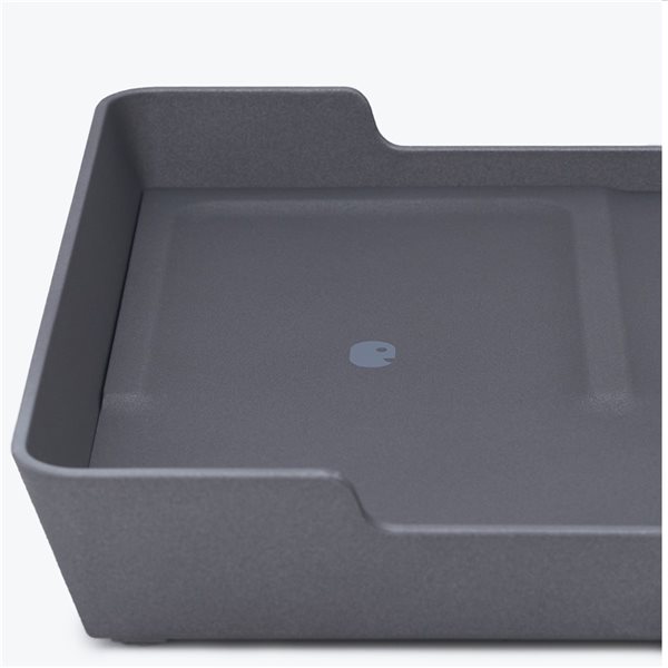 Einova Grey Wireless Charging Mat with LED Light and Storage Space