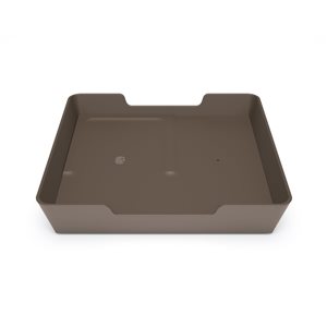 Einova Bronze Wireless Charging Mat with LED Light and Storage Space