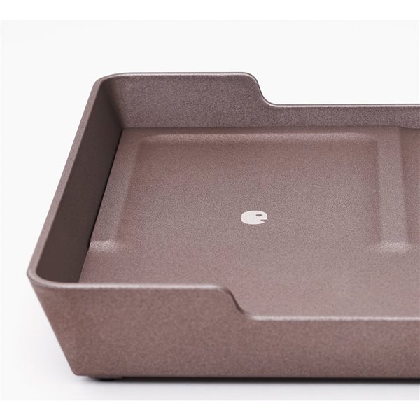 Einova Bronze Wireless Charging Mat with LED Light and Storage Space