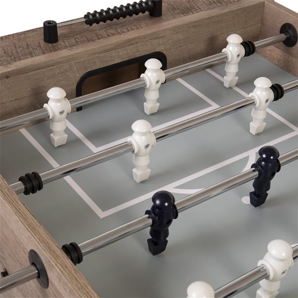 Soccer sur table American Legend Kirkwood par Escalade bois gris clair 54 po pattes en K