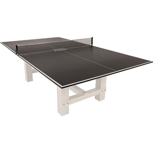 Escalade Stiga Black MDF Conversion Top Table Tennis with Net and Post Set