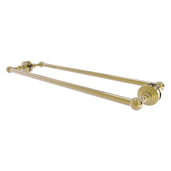 Waverly Place Collection Towel Ring in Unlacquered Brass