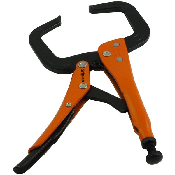thumbnail image 2 of 2-Pack 18" Locking C-Clamps With Regular Tips – Welding Pliers & Tool Clamps By VALLEY 2 of 5