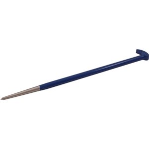 Gray Tools 11-in Premium Tool Steel Royal Blue Rolling Head Pry Bar