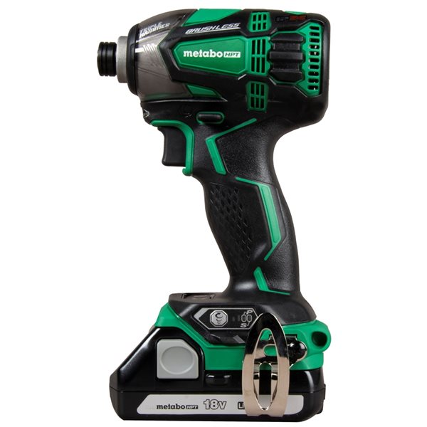 Metabo HPT 18 V 1/4-in Variable Speed Brushless Cordless Impact Driver (2-Batteries)