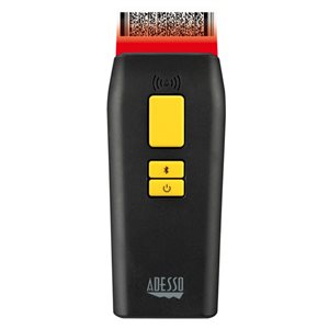 Adesso NuScan 3500TB Digital 132 V Bluetooth Antimicrobial Waterproof 2D Barcode Scanner